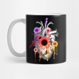 Floral heart 23 Mug